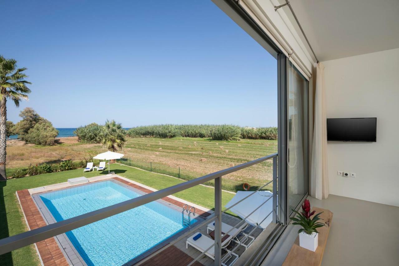 Blue Sea Luxury Villa Maleme Exterior foto